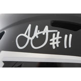 Julio Jones Autographed Atlanta Falcons F/S Helmet Beckett Witness 56459