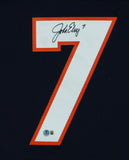 John Elway Signed Denver Broncos Mitchell & Ness Navy Blue NFL Legacy 98 Jersey
