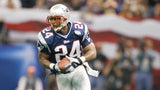 Ty Law Signed New England Patriots Mini Helmet (Beckett) 3xSuper Bowl Champ / DB