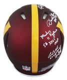 Washington (11) Green, Riggins, Williams +8 Signed F/S Speed Proline Helmet BAS