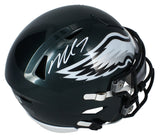 Michael Vick Autographed Eagles Mid-Size Speedflex MIDI Helmet Beckett