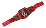 Bill Goldberg WWE Signed Full Size Red Heavyweight Championship JSA