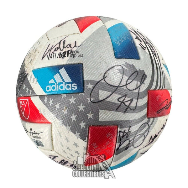 2021 Toronto FC Autographed Match Used Soccer Ball - BAS/Fanatics LOA (36 Sigs)