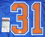 Grant Fuhr Signed Edmonton Oilers Jersey "HOF 03" (JSA COA) 5xStanley Cup Champ