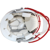 Tedy Bruschi Signed New England Patriots Authentic Helmet Beckett Witness 51678