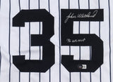 John Wetteland Signed New York Yankees Jersey Inscribed " '96 WS MVP" (Beckett)