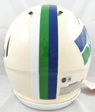 Sam Darnold Signed Seahawks F/S Retro Speed Authentic Helmet - Beckett W *Black