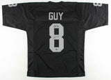 Ray Guy Signed Oakland Raiders Jersey (Pro Player Hologram) 7xPro Bowl Punter