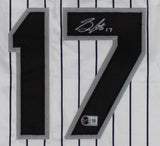 Sam Antonacci Chicago Signed White Baseball Jersey BAS