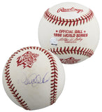 Yankees Derek Jeter Signed 1998 World Series Selig Oml Baseball MLB #AR013157