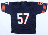 Tom Thayer Signed Chicago Bears Jersey Inscribed "S.B. XX" (JSA) Da Bears O-Line