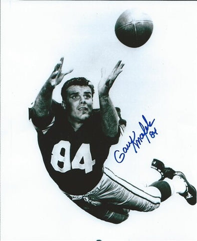 Packers GARY KNAFELC Signed 8x10 AUTO Photo #1 - 1961 & 62 NFL Champ