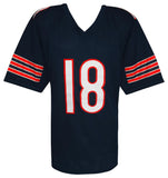 Mike Tomczak Signed Navy Custom Football Jersey w/SB XX Champs - (SCHWARTZ COA)