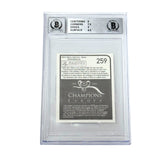 Kaka Signed 2005 Panini Champions of Europe Sticker #259 - BGS 8 AUTO 10