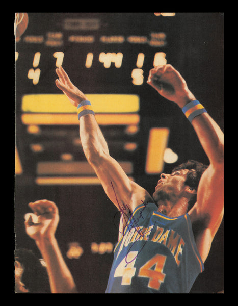 Kelly Tripucka Autographed Signed 8x11 Magazine Photo Notre Dame SKU #238008