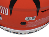 Ja'Marr Chase Autographed Cincinnati Bengals Authentic Speedflex Helmet Beckett