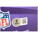 Justin Jefferson Autographed Minnesota Vikings Pro Tribute Helmet Beckett 52890