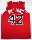 Scott Williams Signed Chicago Bulls Jersey "3xNBA Champs!" (JSA COA) UNC Center
