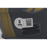 Von Miller Autographed/Signed Denver Broncos Slate Mini Helmet Beckett 48698