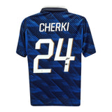 Rayan Cherki Signed France Soccer Jersey #24 with Beckett COA