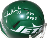 Joe Klecko Autographed New York Jets Mini Helmet Spd TB Beckett 40873