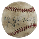 Cy Young Authentic Signed Official Interstate League Baseball BAS #AE41576