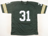 Green Bay Super Bowl XXXI #31 Jersey Signed by 5 Packers Starters (JSA) See List