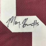 Autographed/Signed MARQUISE BROWN Oklahoma Red College Football Jersey JSA COA
