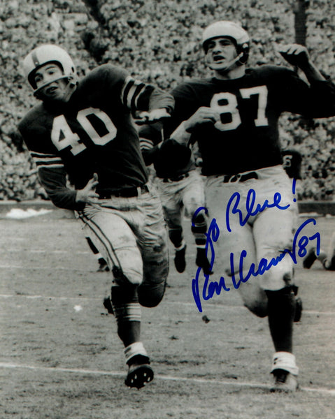 Michigan Wolverines Tight End RON KRAMER (d) Signed 8x10 Photo #1 AUTO - Packers