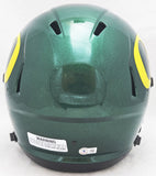 BO NIX AUTOGRAPHED OREGON GREEN FULL SIZE REPLICA SPEED HELMET BECKETT QR 217953