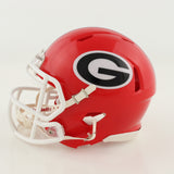 Travon Walker Signed Georgia Bulldogs Mini Helmet (Beckett) Jaguars #1 Draft Pk