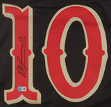 Mac Jones Signed San Francisco 49ers Jersey (Beckett) 2021 1st Round Pick QB