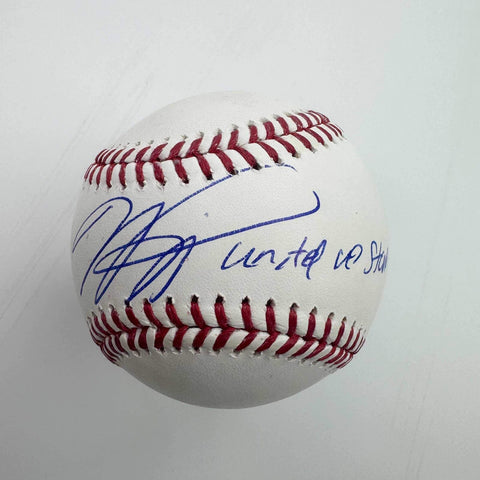 Autographed/Signed Mike Piazza "Together We Stand" ROML Baseball Fanatics COA