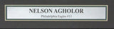 Nelson Agholor Eagles Autographed 11x14 Photo Framed
