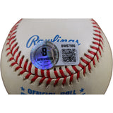 Reginald Martinez Jackson Autographed New York Yankees AL Baseball Beckett 56511