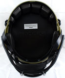 Deion Sanders Signed 49ers F/S Salute to Service Speed Helmet-BeckettW Holo *Red