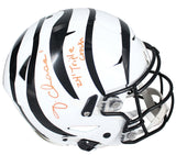 Ja'Marr Chase Autographed Bengals "24 Triple Crown" Speedflex Helmet Beckett