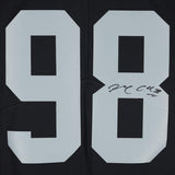 Framed Maxx Crosby Las Vegas Raiders Autographed Nike Black Limited Jersey