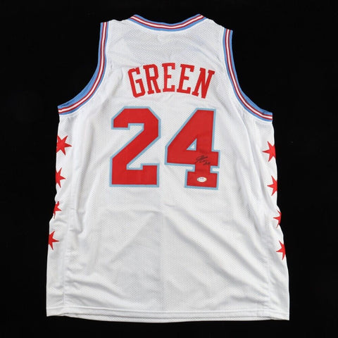 Javonte Green Signed Chicago Bulls City Connect Specialty Jersey (PSA)