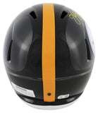 Steelers Jack Lambert "HOF 90" Signed 63-76 Full Size Speed Rep Helmet BAS Wit