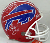 KELLY, THOMAS & REED AUTOGRAPHED BILLS AUTH FULL SIZE HELMET BECKETT 185862