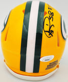 ANDRE RISON AUTOGRAPHED PACKERS YELLOW SPEED MINI HELMET SB 31 CHAMPS JSA 232852