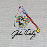 John Daly Authentic Signed Match Worn Grey Loudmouth Shirt BAS #BK84748