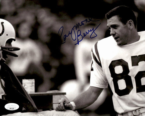 Raymond Berry Baltimore Colts HOF Signed/Autographed 8x10 B/W Photo JSA 161526