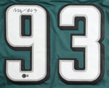Milton Williams Signed Philadelphia Eagles Jersey (Beckett) Super Bowl LIX Champ