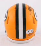 Jordy Nelson Signed Green Bay Packers Speed Mini Helmet (Beckett) Pro Bowl W.R.