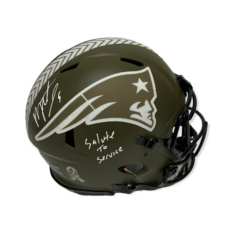 Matt Judon Signed Autographed Authentic STS Full Size Helmet w/ Inscription NEP