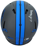 Amon-Ra St. Brown Autographed Detroit Lions FSM Custom Authentic Helmet Beckett