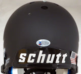 JOSH GORDON AUTOGRAPHED BAYLOR MATTE BLACK FULL SIZE HELMET BECKETT 131621