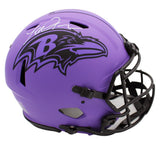 Terrell Suggs Signed Baltimore Ravens Speed Authentic Rave NFL Helmet